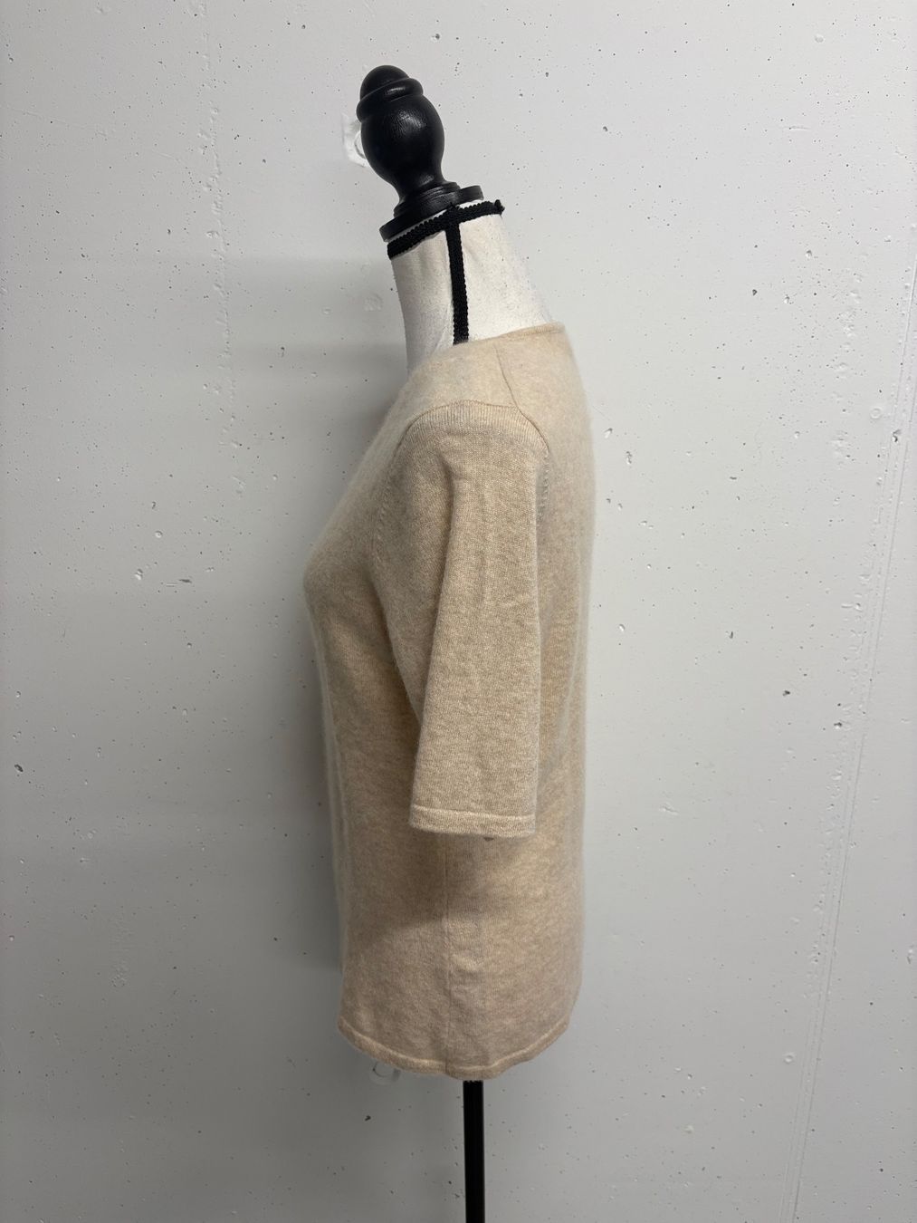 Maglioni & Felpe: Elegance Kaschmir Pullover Gr. 42 Beige Kurzarm – Nuovo (secondo la descrizione) da Regensdorf venduto da secondchancefashion 2