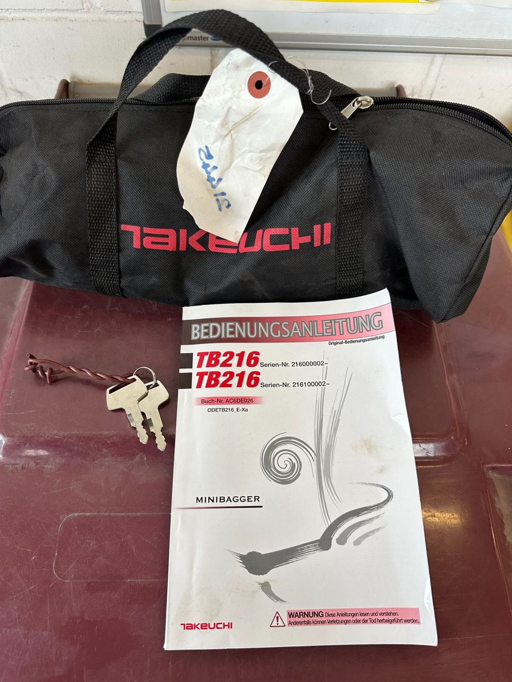 Takeuchi Escavatori: Takeuchi TB216 Minibagger, Raupenbagger, Bagger, Baumaschine – Usato da Jona venduto da tsbm2 5