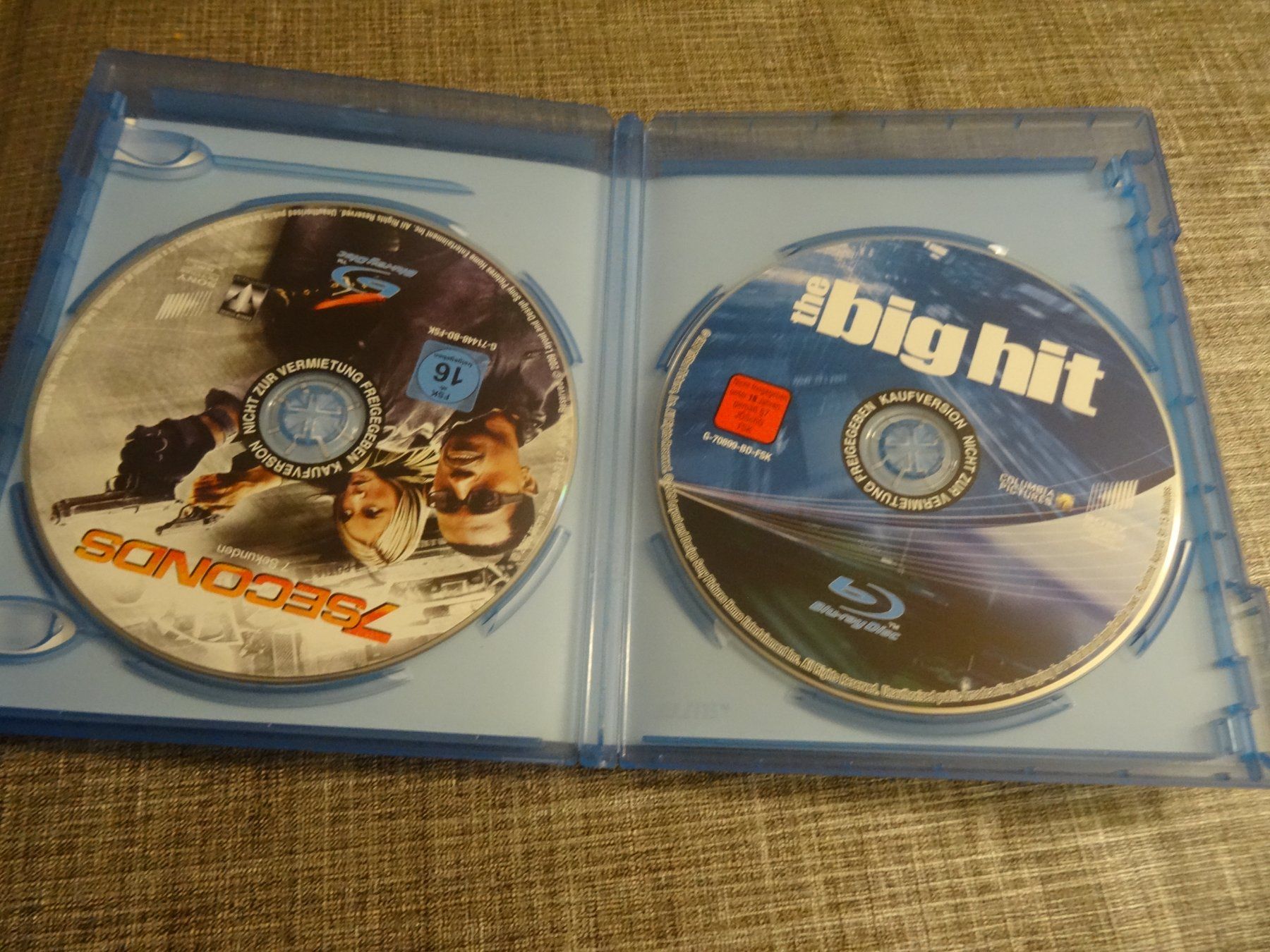 Tutti i DVDs: Blu-ray: 7 Sekunden & The Big Hit - – Usato da Olten venduto da Disc-Verkauf 1