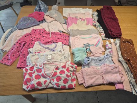 Kleider Paket 2, 24 Teile, Winter, Grösse 80