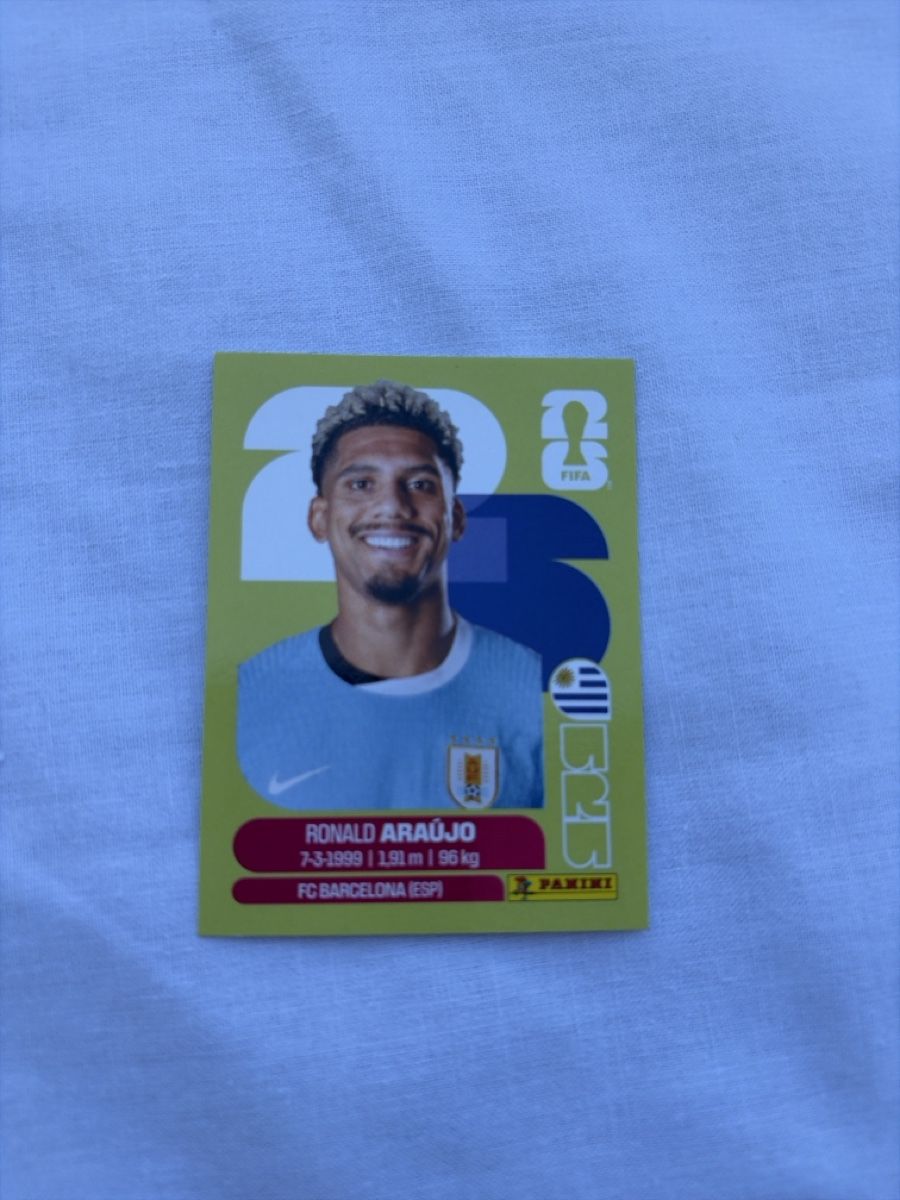 Panini Carte collezionabili: Ronald Araújo – Nuovo (secondo la descrizione) da Dornach venduto da metallbau.ch