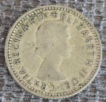 Australien Silbermünze Sixpence 1959 Elizabeth II