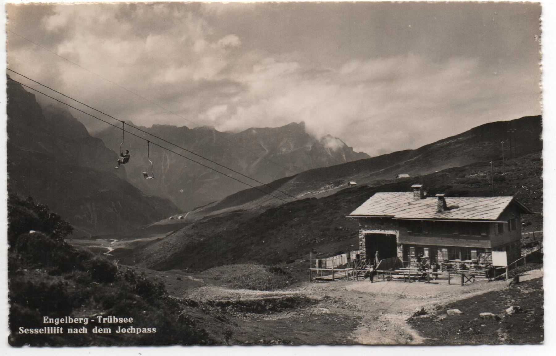 Cartoline postali: ENGELBERG-TRÜBSEE Sessellift Jochpass – Nuovo (secondo la descrizione) da Jona venduto da philajona