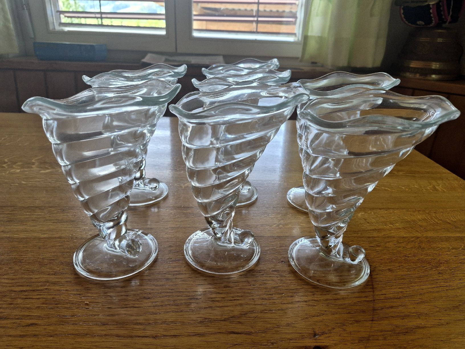 Bicchieri: 7 Coupe Gläser transparent  – Usato da Kirchdorf BE venduto da Buemo0
