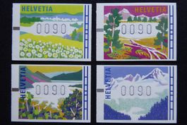 (t558) 1996: Automatenmarken Zst.Nr. 11 - 14 **