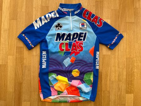 Vintage MAPEI Velotrikot Radtrikot S