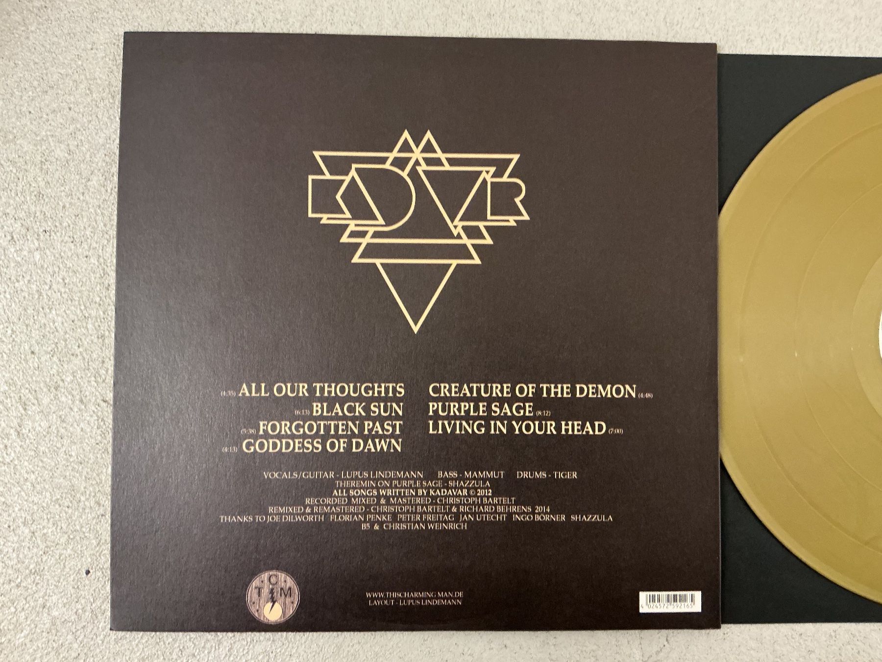 Vinyles: Kadavar LP – D'occasion à Winterthur par Tumko-Vinyl 1