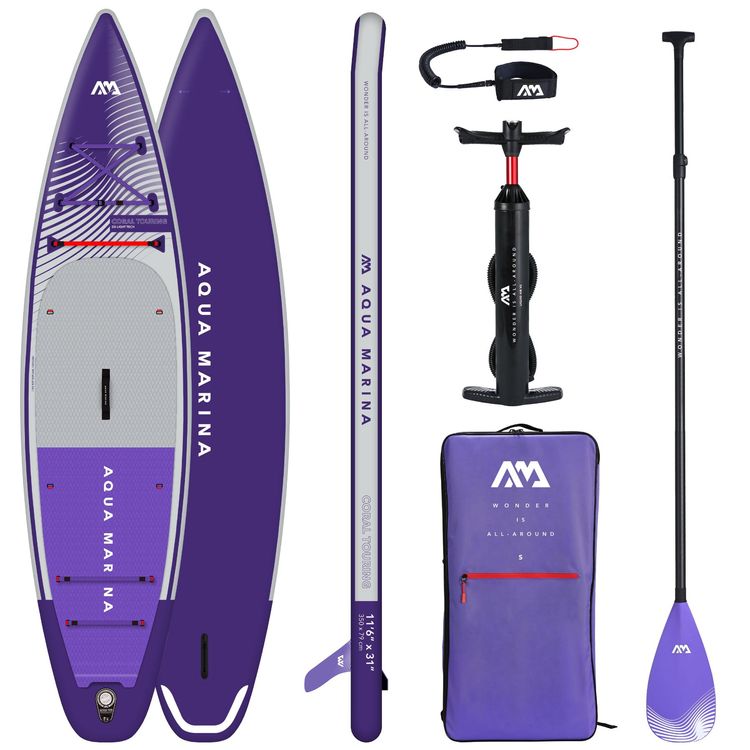 Aqua Marina Stand Up Paddle Touring CORAL lila 350 cm Kaufen auf Ricardo