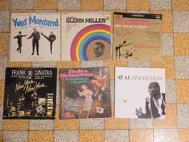 6 LP Vocal Jazz Chanson Set – Sinatra Seal Montand