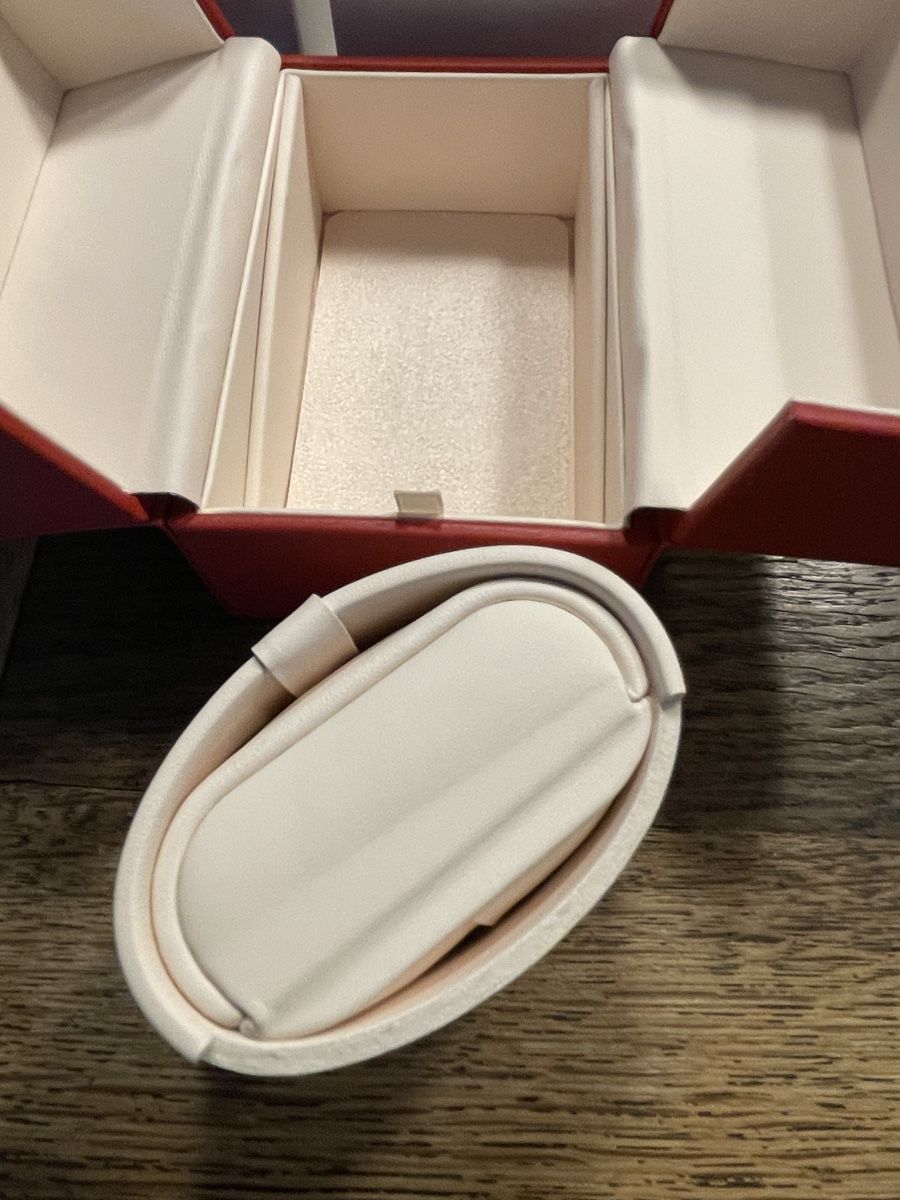 Scatole porta orologi: OMEGA Reiseetui/Servicebox (rot) – Nuovo e nell'imballaggio originale da Gottmadingen venduto da Ecommta 2