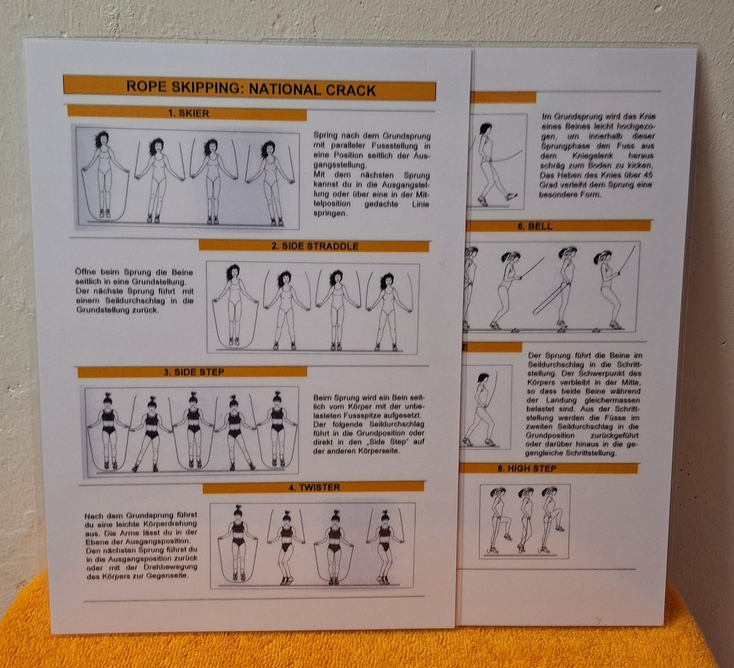 Corde per saltare: 18 ROPE SKIPPING Lernkarten-Set – Usato da Muri AG venduto da Edlerweiss 3