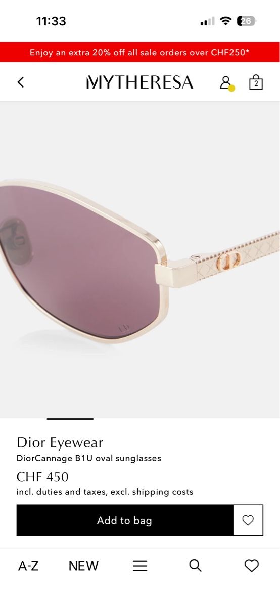 Dior Brillen & Gläser: Dior Sonnenbrille  – Neu (gemäss Beschreibung) aus Neuhausen von ann_t9kn 5