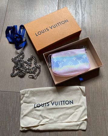 Louis Vuitton Mini Pochette Accessories LV Escale Pastel