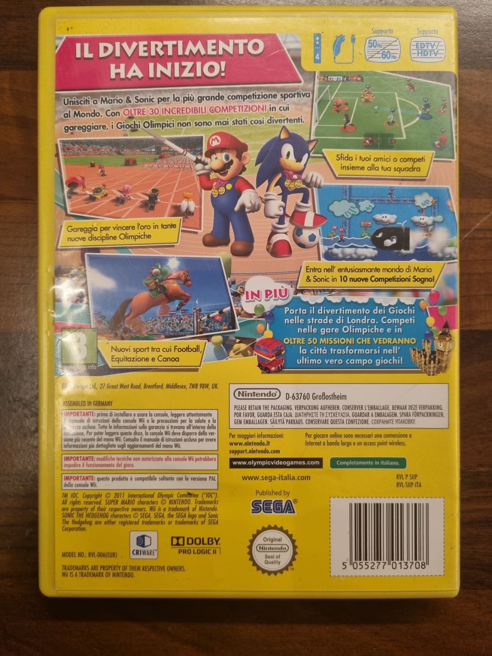 Nintendo Giochi: Mario&Sonic Londra 2012 – Usato da Pollegio venduto da Isaiaaaa96 1