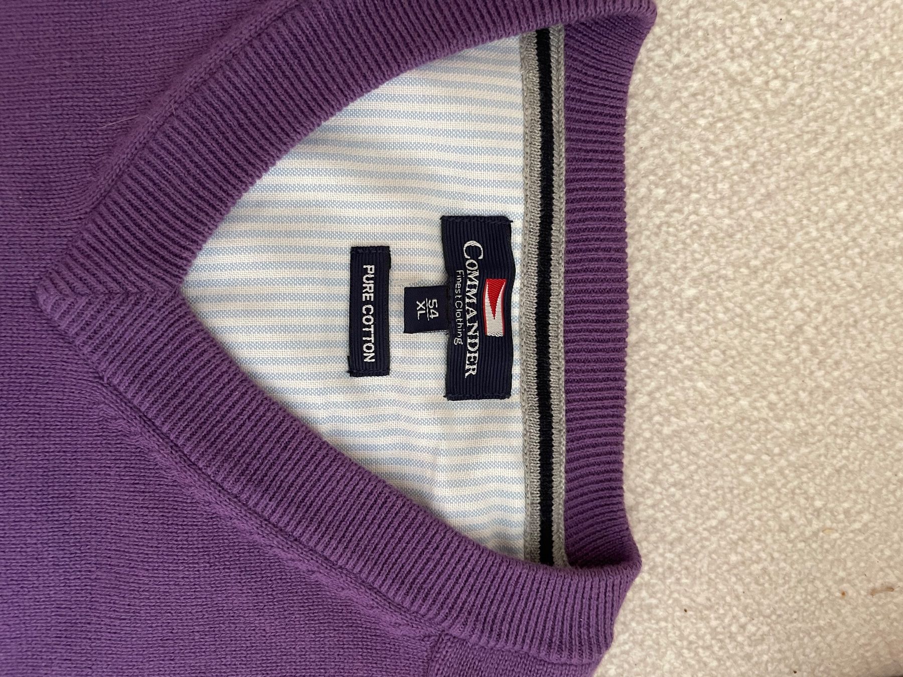Maglioni & Felpe: Pullover lila neuwertig, 54/XL, COMMANDER – Nuovo (secondo la descrizione) da Zollikerberg venduto da ale_njx2