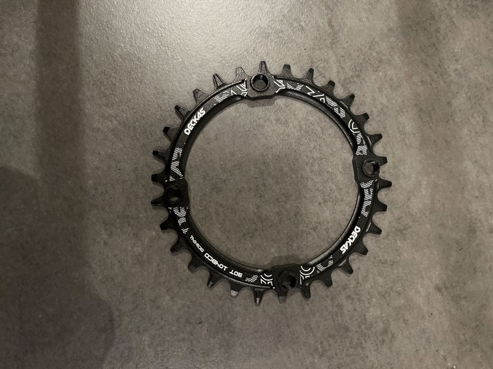 Amagogo Fahrradkettenblatt 42 Zähne BCD 104mm - Leicht & Langlebig