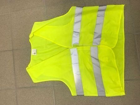 Leuchtweste mit Reflektoren