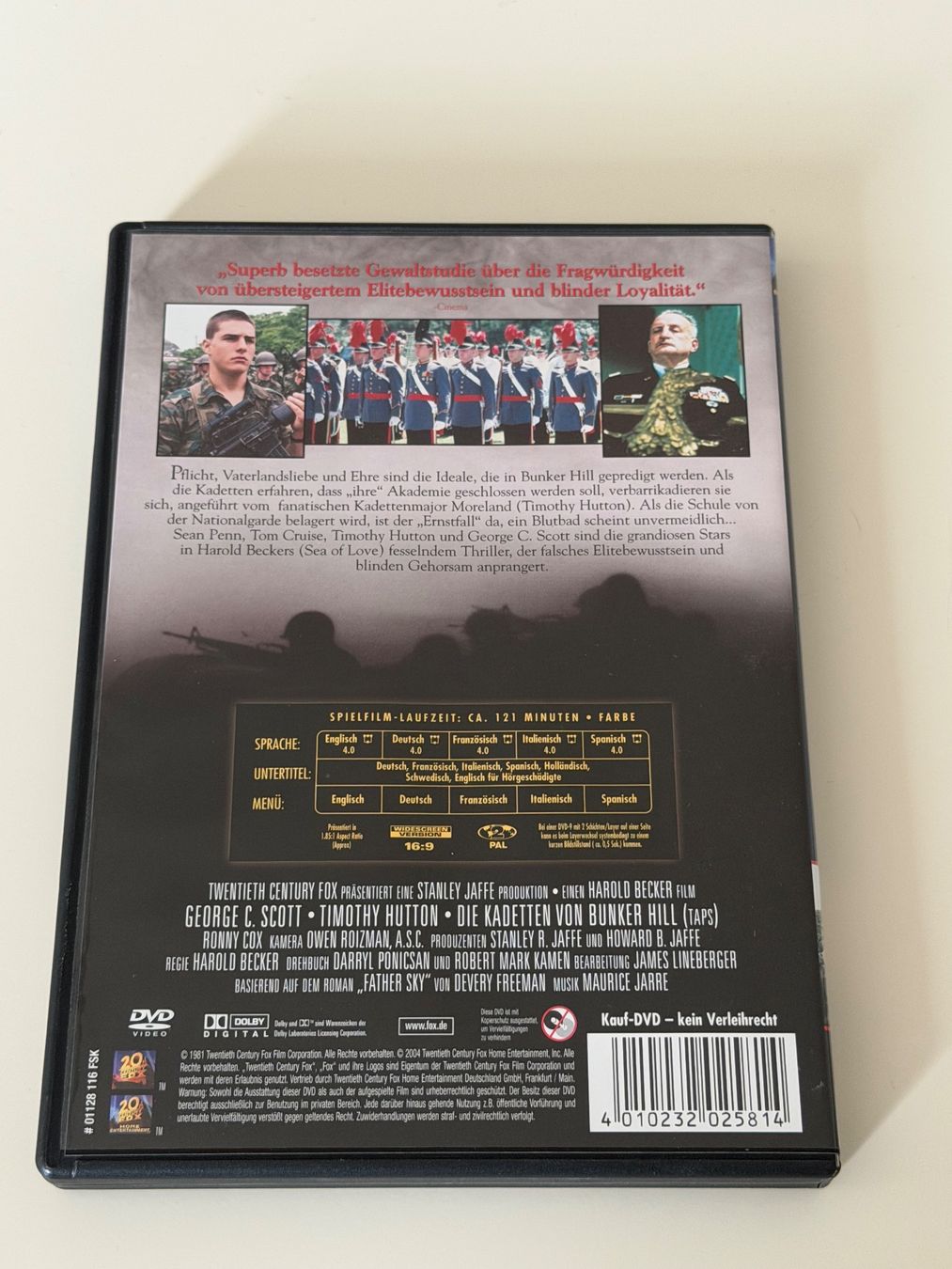 Tutti i DVDs: Die Kadetten von Bunker Hill DVD – Usato da Altstätten SG venduto da sheamus 1