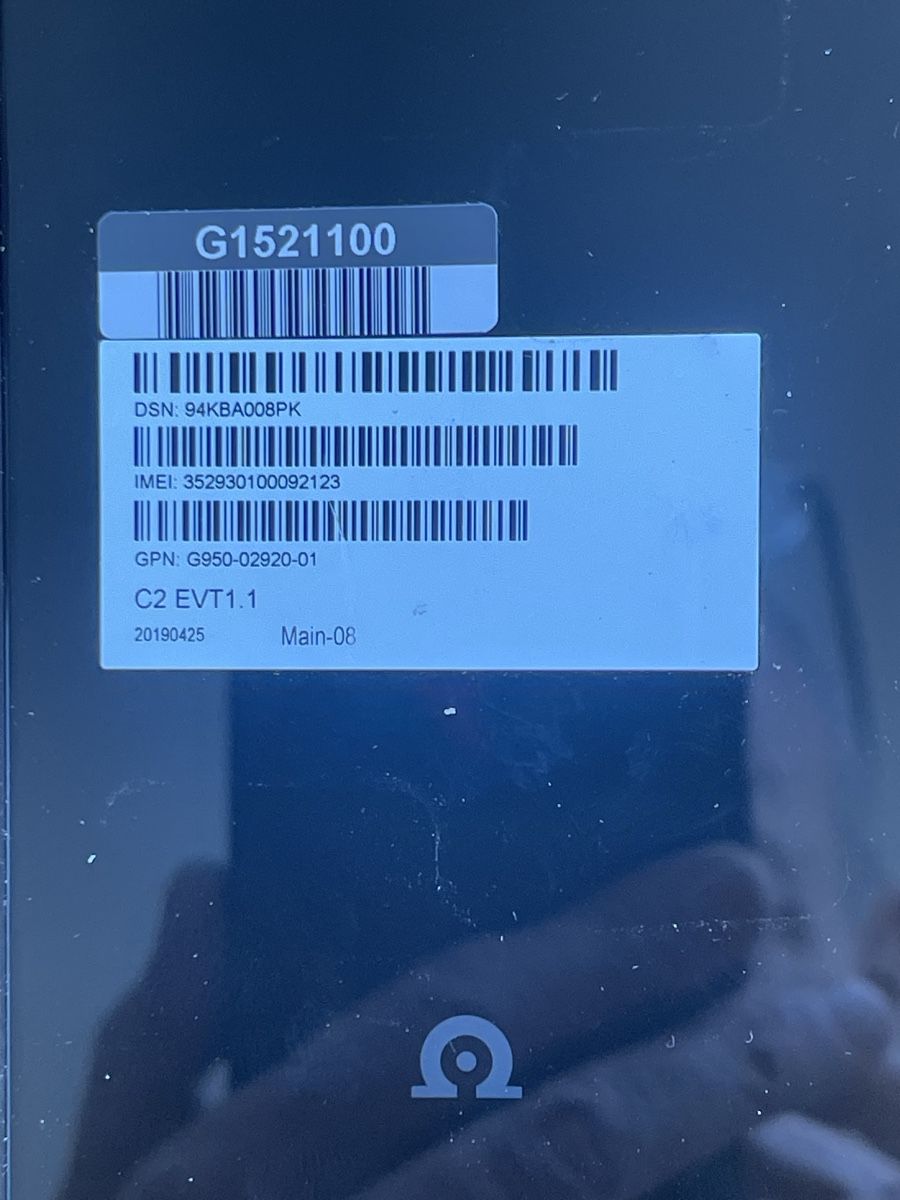 Google Portables: Pixel 4 EVT1.1 Android Smartphone Schwarz guter Zustand – D'occasion à Wängi par Bmo 1