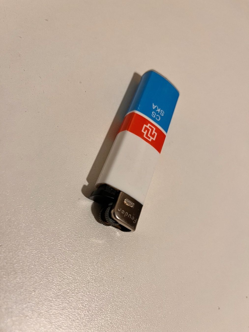 Briquets: Briquet original "Crédit Suisse" année 80 – D'occasion à Genève par Obizzo 2