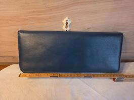 Elegante Vintage Clutch Handtasche in Blau