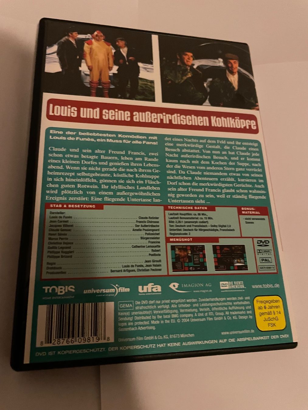 Tutti i DVDs: Louis und seine ausserirdischen Kohlköpfe – Usato da Winterthur venduto da Cobraforce 1