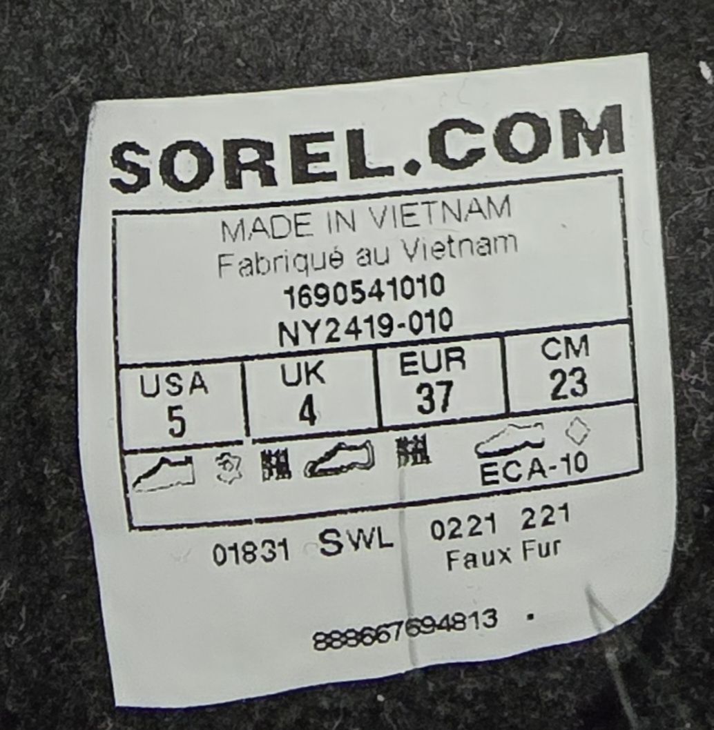 Sorel Scarpe per ragazze: Mädchen Sorel Winterstiefel Gr.37 – Usato da St. Gallen venduto da CAPYCORP 5