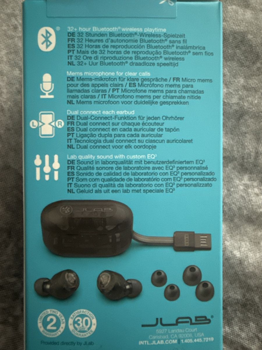 Kopfhörer: Kabellose Ohrhörer – Neu und originalverpackt aus Basel von AnMi22 1