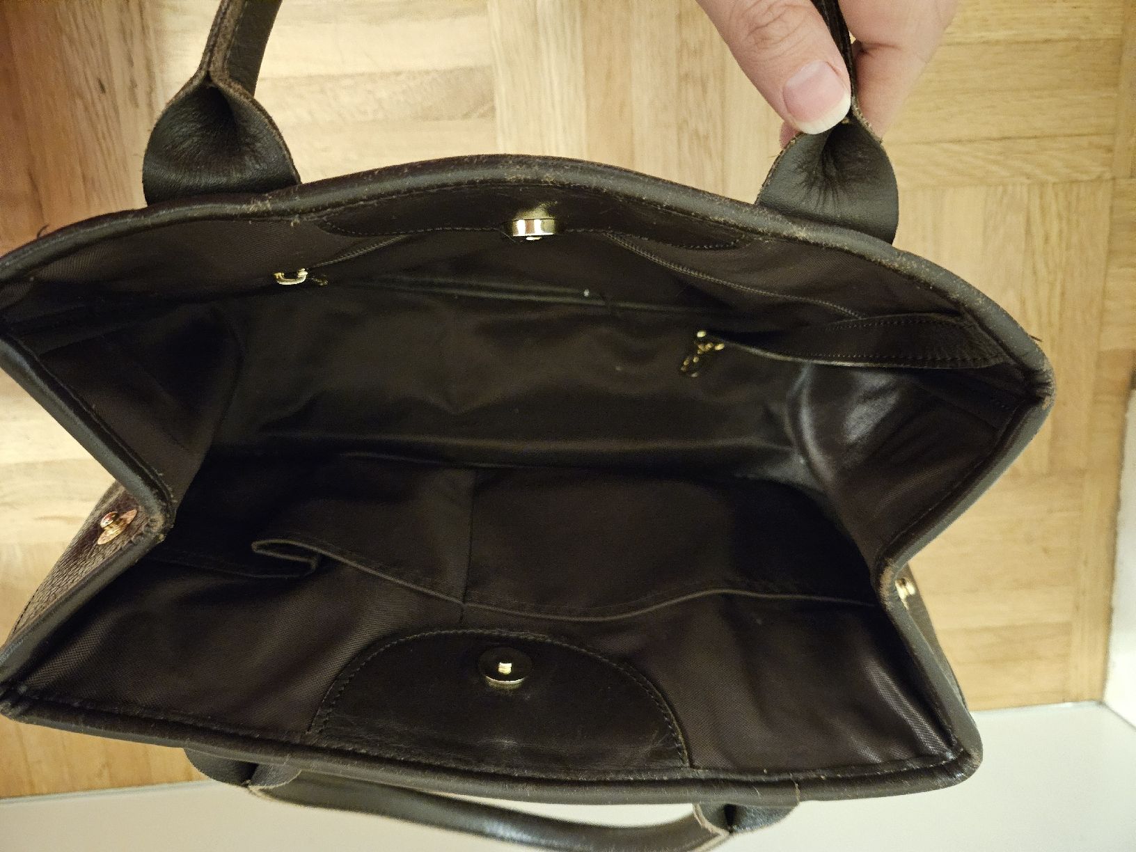 Longchamp Taschen für Damen: longchamp dunkelbraun – Gebraucht aus Basel von fragolina08 4