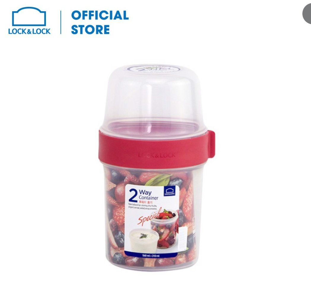 Contenitori & Simili: Totally new - Lock & Lock 2 way container (560ml + 310ml) – Nuovo (secondo la descrizione) da Dübendorf venduto da zhe_69pd
