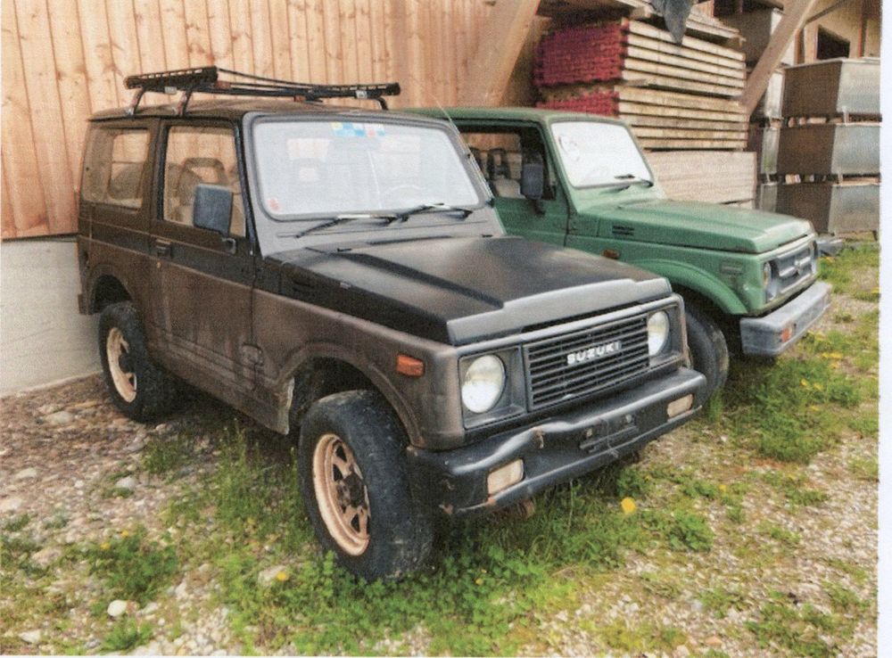 SUZUKI SJ 413 V - 30Jeepli - Landw.Motorkarren -MFK bis 2025