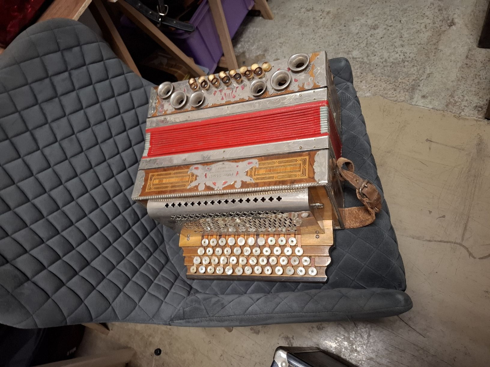Musikinstrumente: accordéon autrichiennee – Gebraucht aus Villeneuve von BibiVintage 5