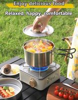 Camping Gaskocher für Outdoor-Küche