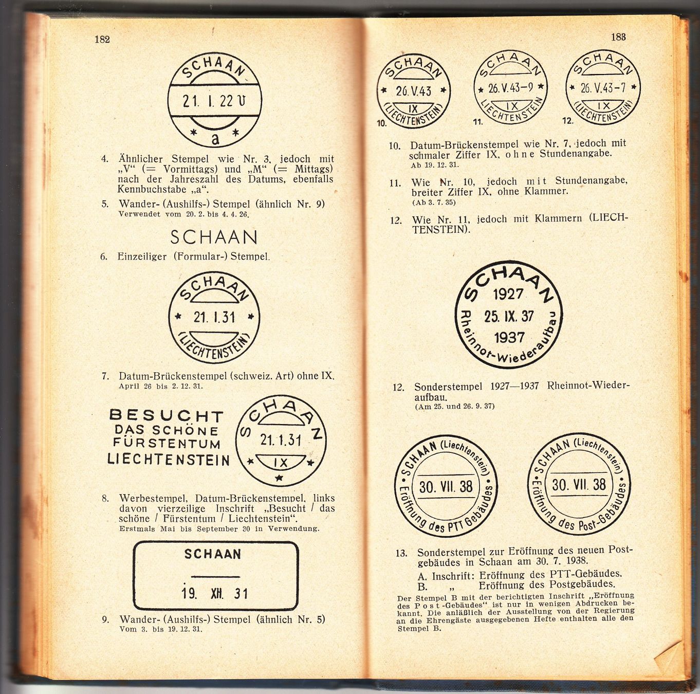 Tous les timbres: Katalog Liechtenstein 1943 – D'occasion à Herrliberg par Lfrifda 9