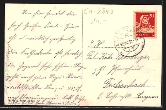 Cartes postales: AK Einsiedeln, Panorama und Kloster – D'occasion à Berlin par bartko-reher 1