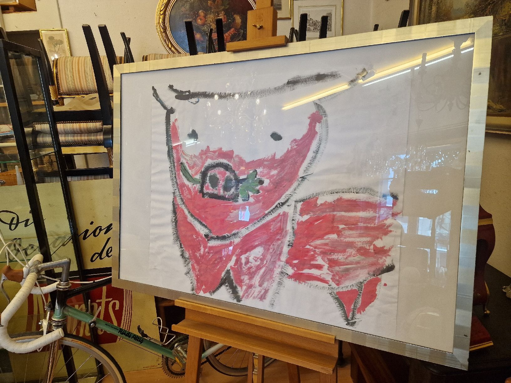 Dipinti: Originales abstraktes Kunstwerk, Anonym – Usato da BERN venduto da Intarsia 1