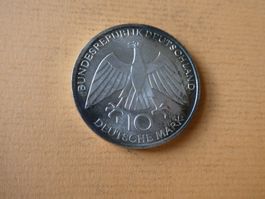 Deutschland 1972 F, 10 Mark Sondermünze, Silber 15.40 g