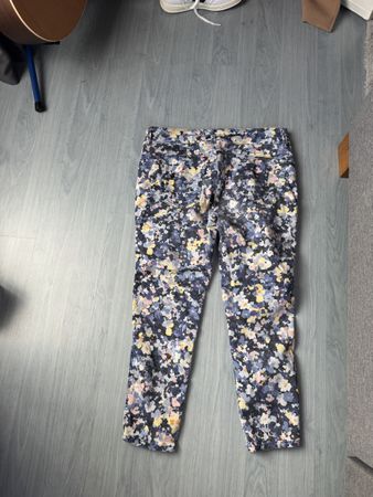 Blumenmuster Hose, Grösse 38