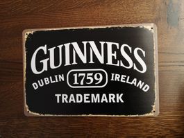 Blechschild Guinness Trademark