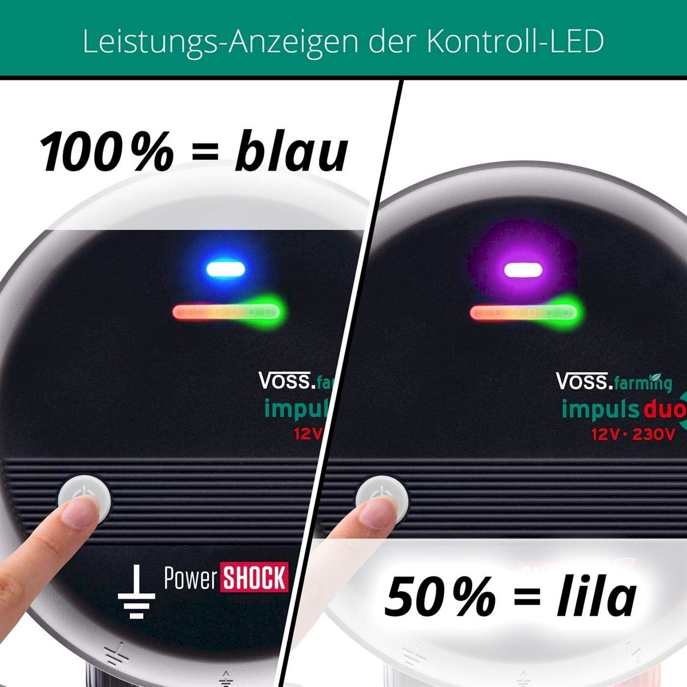 Altre attrezzature per stalle: VOSS impuls duo DV80 Weidezaungerät – Nuovo e nell'imballaggio originale da Bottighofen venduto da zaap 3