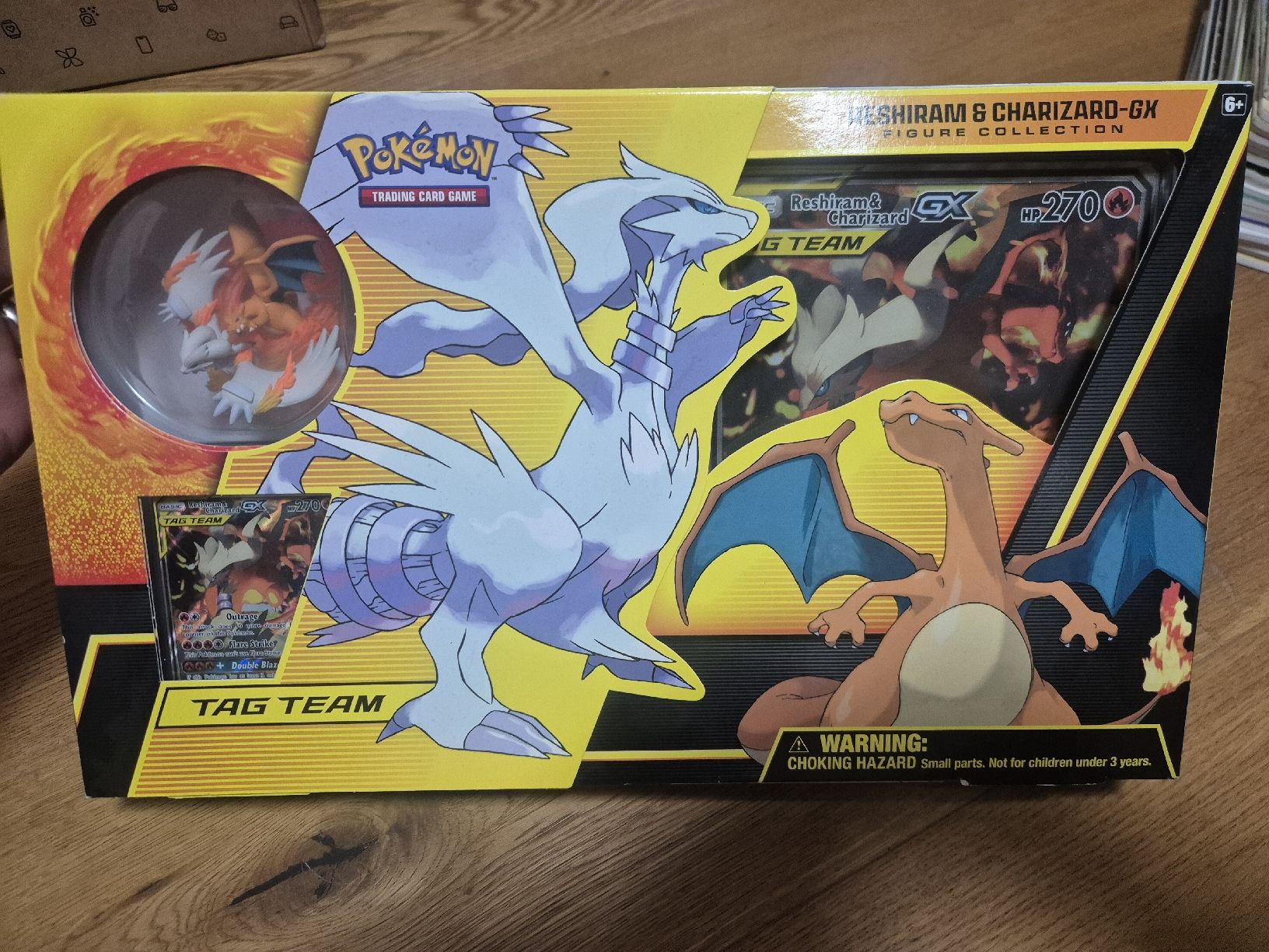 Pokémon Carte collezionabili: Reshiram & Charizard GX Figure Collection OVP Eng. – Nuovo e nell'imballaggio originale da Güttingen venduto da trophy117