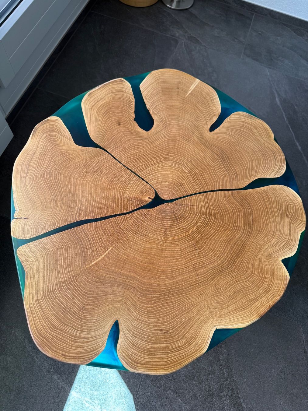 Tavoli: Epoxydharz Couchtisch – Nuovo e nell'imballaggio originale da amriswil venduto da danihgt 3