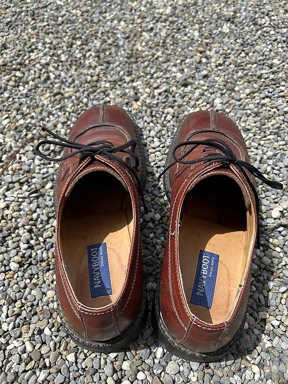 Scarpe da uomo: Navyboot Herrenschuh Gr.44 – Usato da Staufen venduto da Flamenco666 1