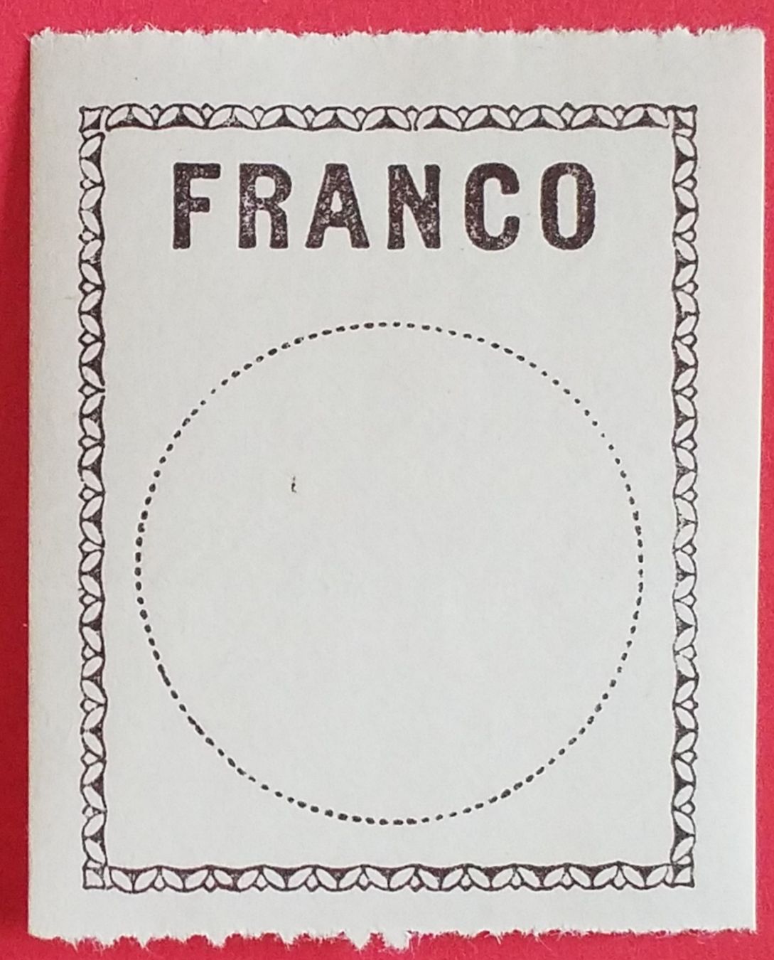 Tutti i francobolli: 3209C) Nr. 1, Francozettel, postfrisch Kt. 500.- – Nuovo (secondo la descrizione) da Baden venduto da Eggi