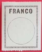 3209C) Nr. 1, Francozettel, postfrisch Kt. 500.-