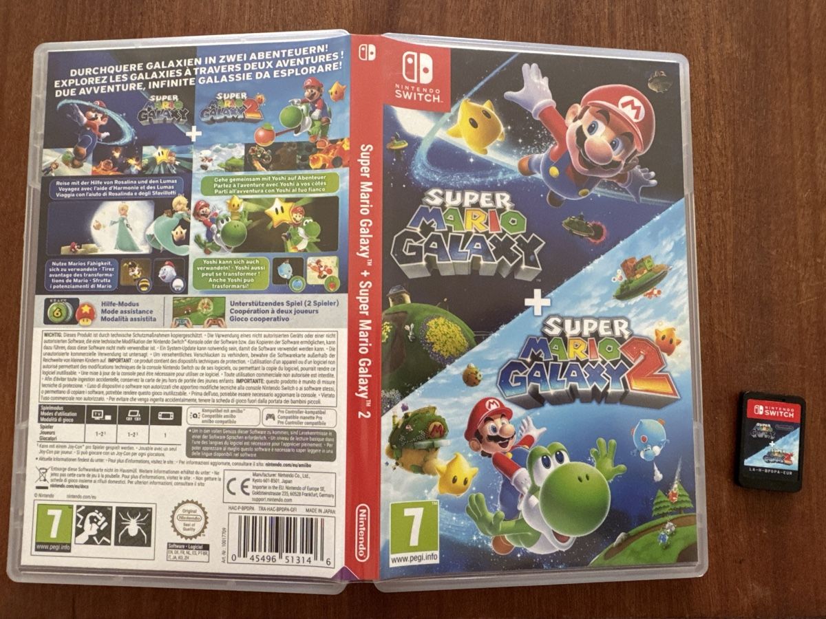 Nintendo Giochi: Nintendo Mario Galaxy 1 + 2  – Usato da Olten venduto da hoe_g8v5