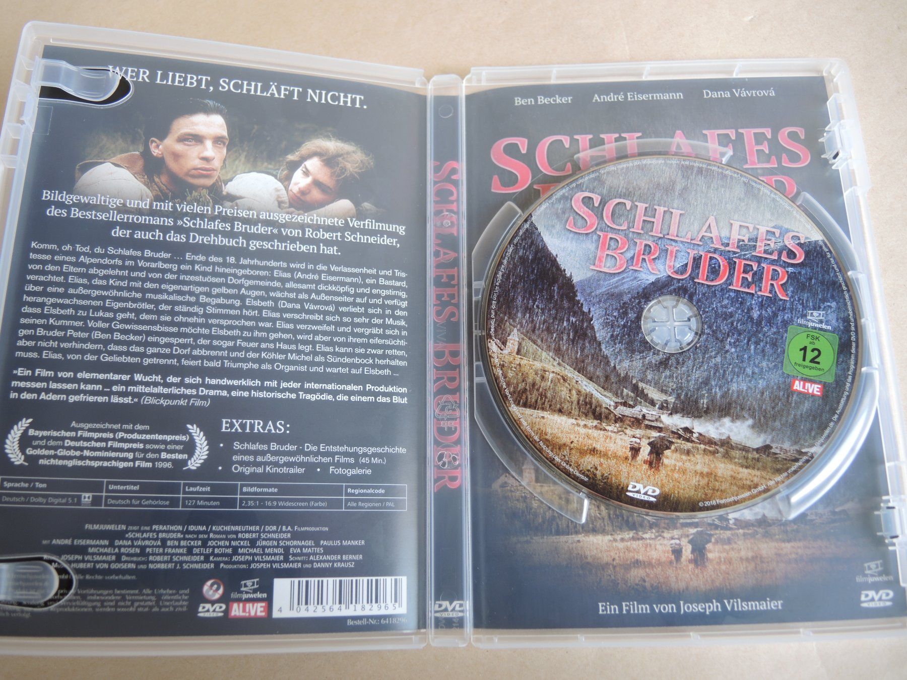 Tutti i DVDs: DVD Schlafes Bruder mit Ben Becker – Usato da Rorschach venduto da maeck8 1