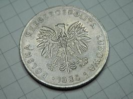 Polen 20 Złotych, 1985