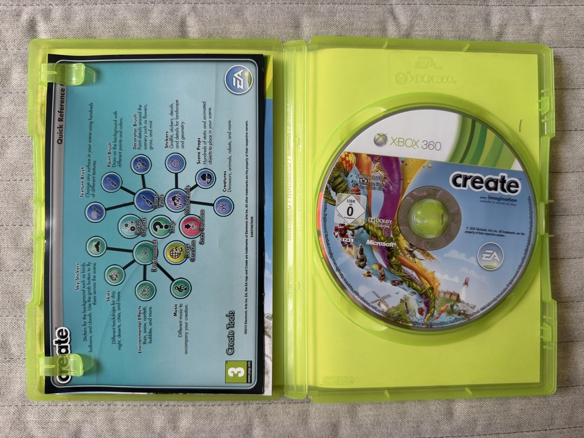 Microsoft Giochi: Create für Xbox 360 – Usato da Thunstetten venduto da Virus_33 1