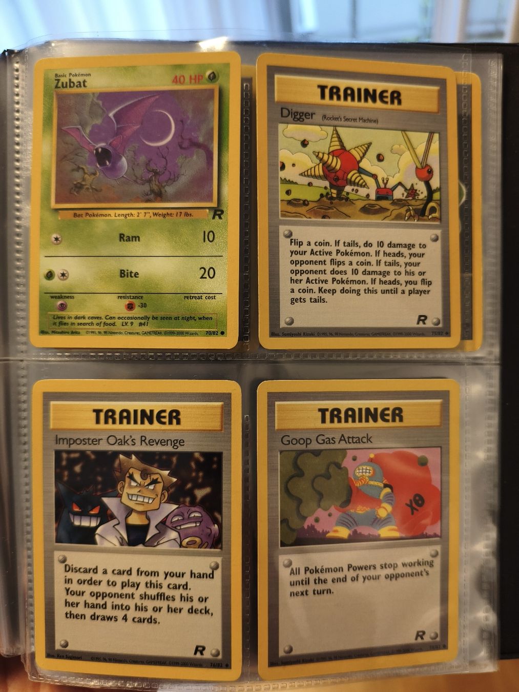 Cartoline: Pokémon Karten - TeamRocket Set ENG – Usato da Frauenfeld venduto da KingKung 6